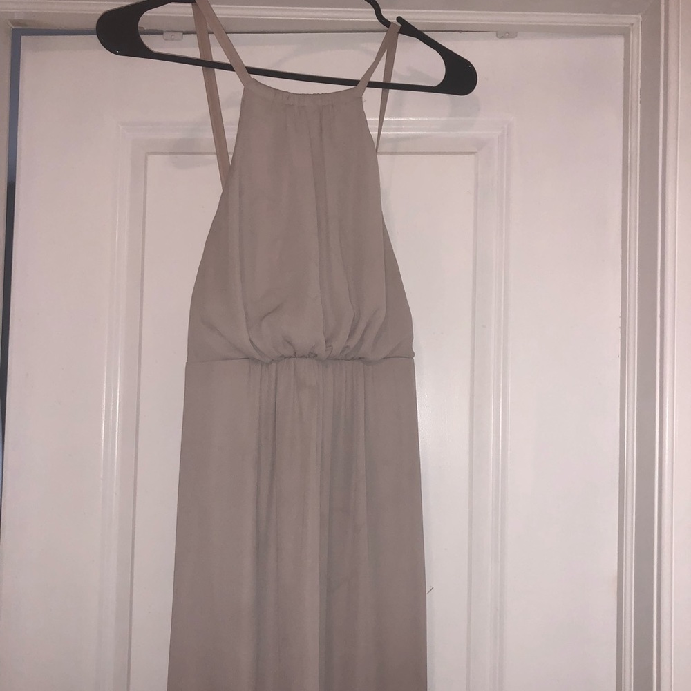 Show Me Your Mumu Amanda Maxi Dress Ring Crisp